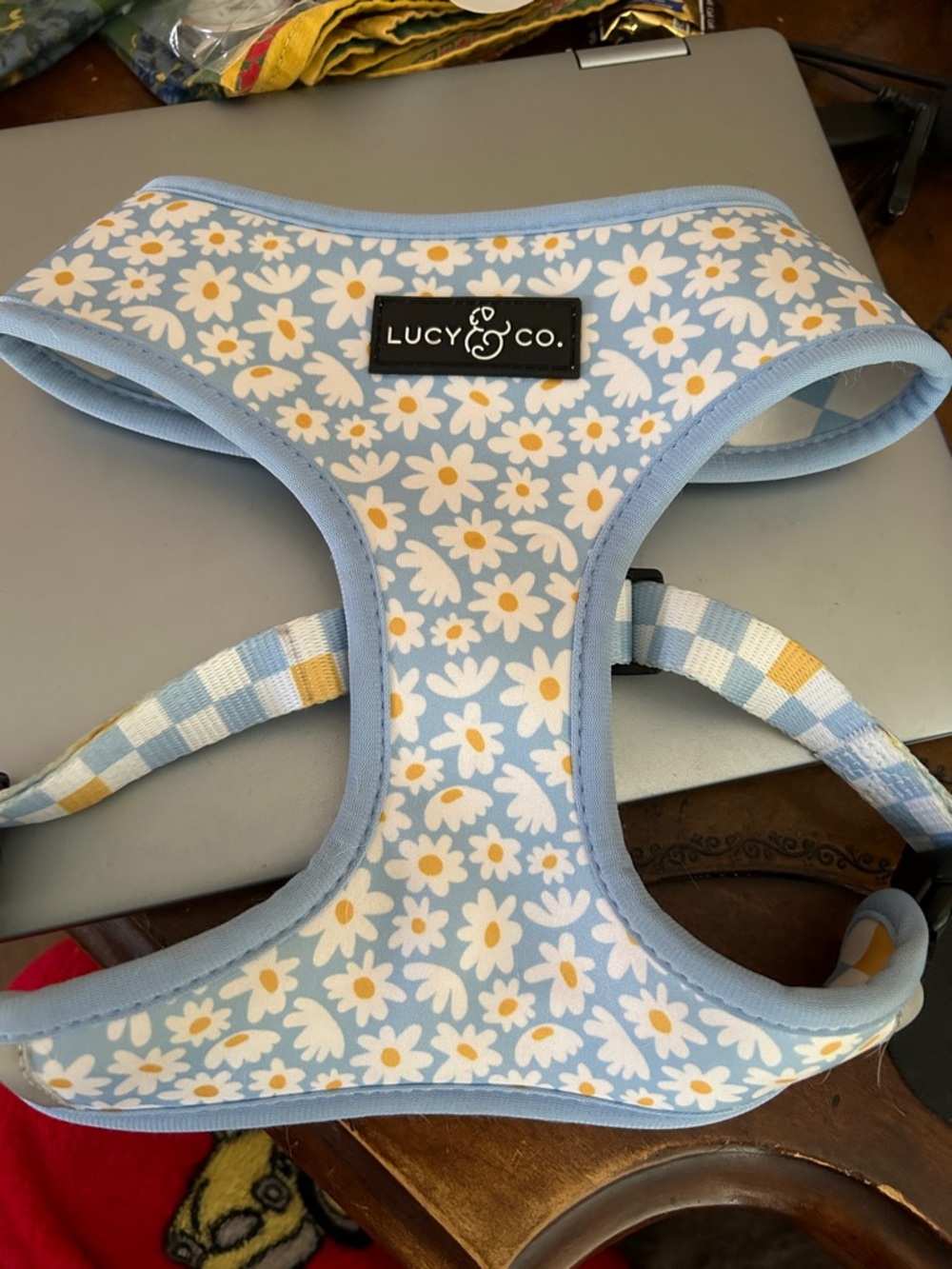 Lucy & Co Simply Splendid Reversible Harness - Adjustable Dog Harness L